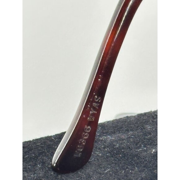 VINTAGE RAY-BAN CLUBMASTER W0366 WYAS TORTOISE BROWN FRAMES (C8-04) - Picture 15 of 16